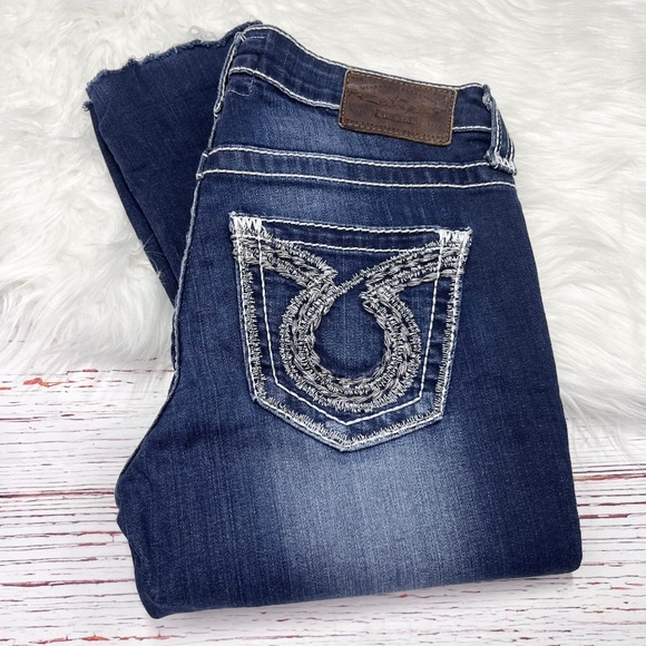 👖|•BIG STAR•| Liv Mid-Rise Skinny Raw Hem Jeans Size 26👖 - Picture 1 of 10